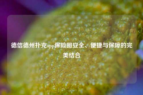 德信德州扑克app保险图安全、便捷与保障的完美结合